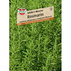 Sperli Rosmarin 'Meertau' Samenpackung, aromatisches Küchenkraut für Garten und Balkon.