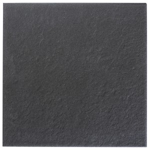 Diephaus Terrassenplatte Finessa, Schwarz-Basalt, 40x40 cm. Gehwegplatte mit lebendiger Optik.