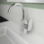 Ideal Standard Ceraplan Waschtischarmatur Chrom H200 mit hohem Auslauf.