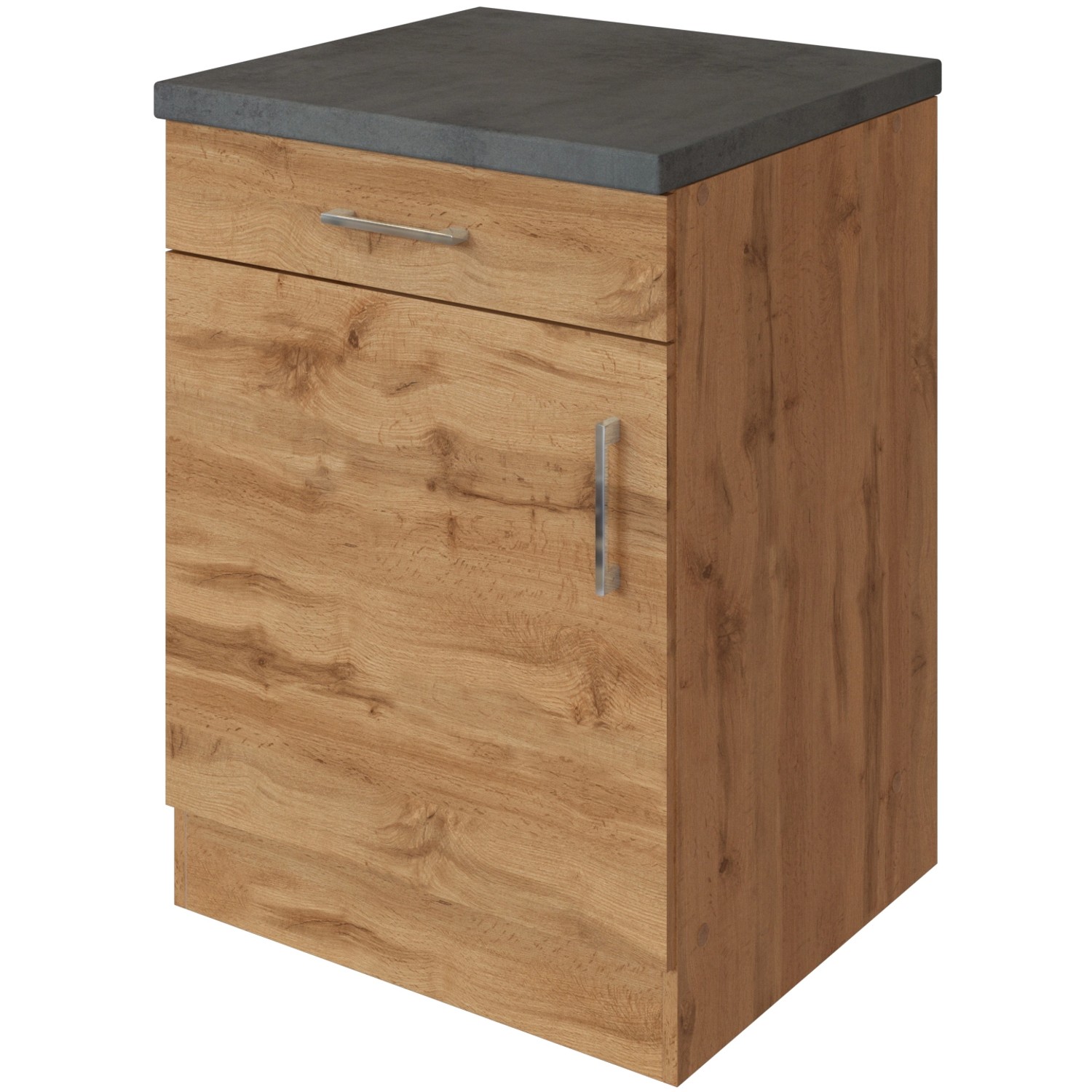 Held Möbel Unterschrank Sorrento 50 x 85 x 60 cm Tür Schubk. + EL-Boden Wotanei.
