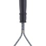 Rösle Grillrost-Reinigungsbürste, 30 cm, mit Stahlborsten und schwarzem Kunststoffgriff.