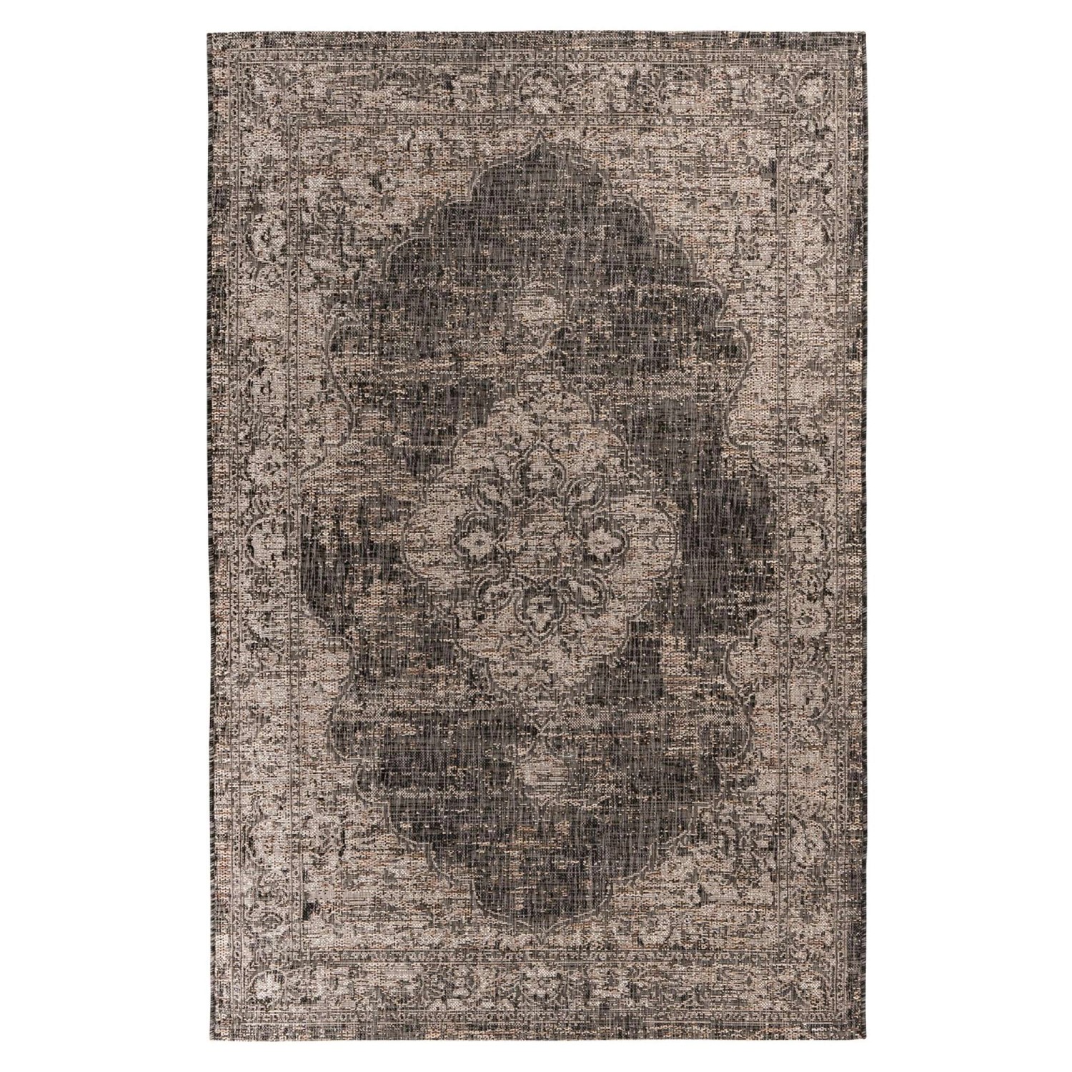 MeGusta Kurzflor Teppich Orientalisch Grau 200x290 cm Clara günstig online kaufen