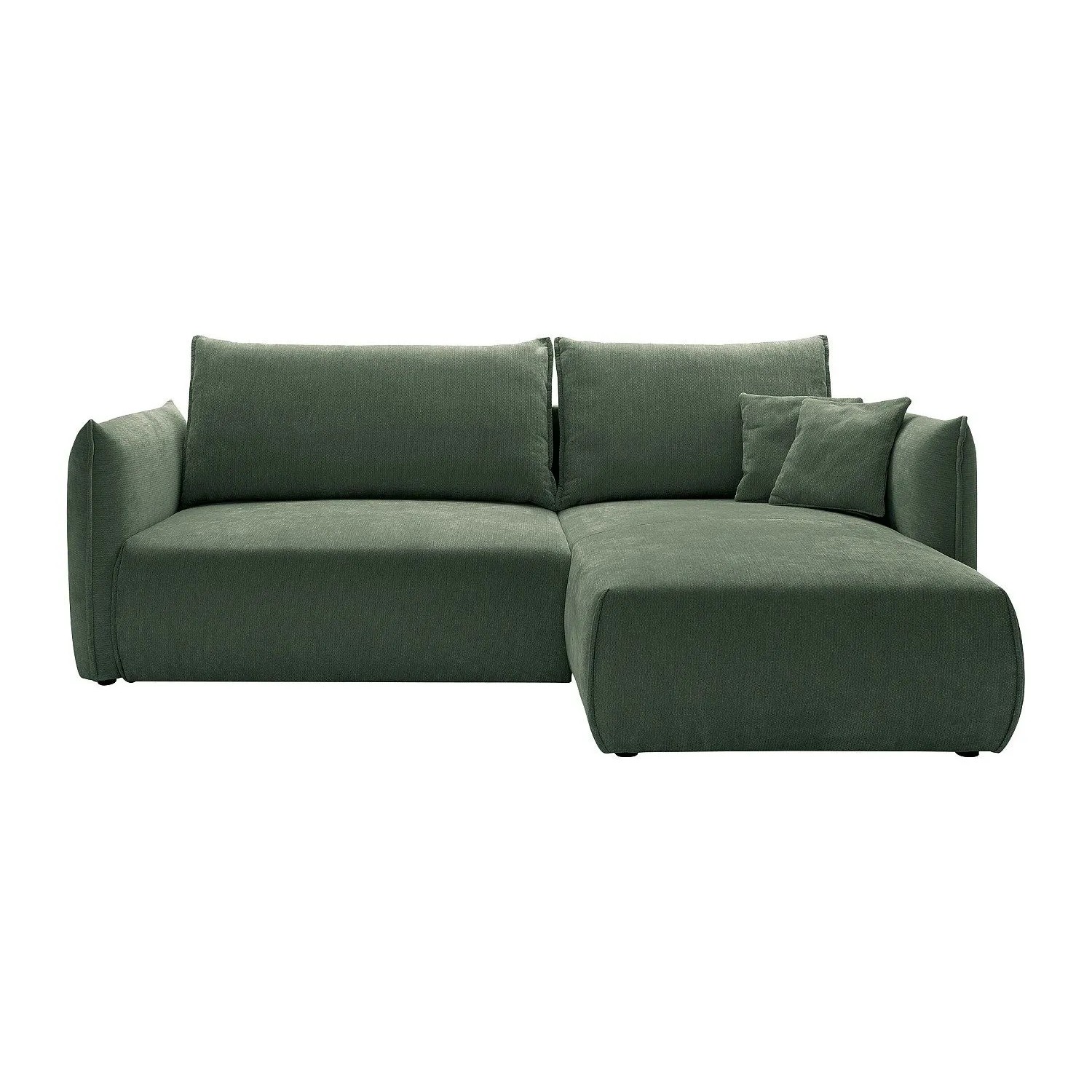 Vente-unique Schlafsofa Carisu Grün 245 cm