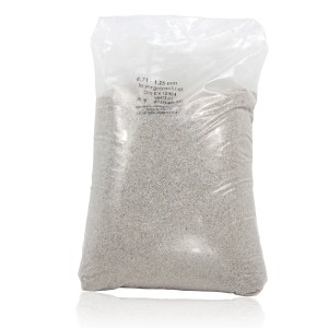 Sack Höfer Chemie Quarzsand Filtersand (0,71-1,25mm, 25kg) für Pool Filteranlagen.