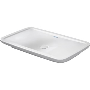 Duravit PuraVida Aufsatzwaschbecken, 70 cm, weiß, ohne Hahnloch