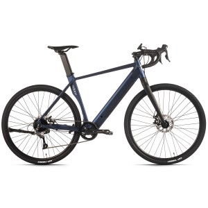 ADORE E-Gravelbike 28 Zoll Alu Gravel Tourenfahrrad GTR-770 Heckmotor 35NM 9,8Ah Dunkelblau