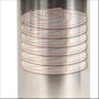 Detailaufnahme: Mehrstufiges Pumpenrad der Einhell Tiefbrunnenpumpe GC-DW 1045 N.