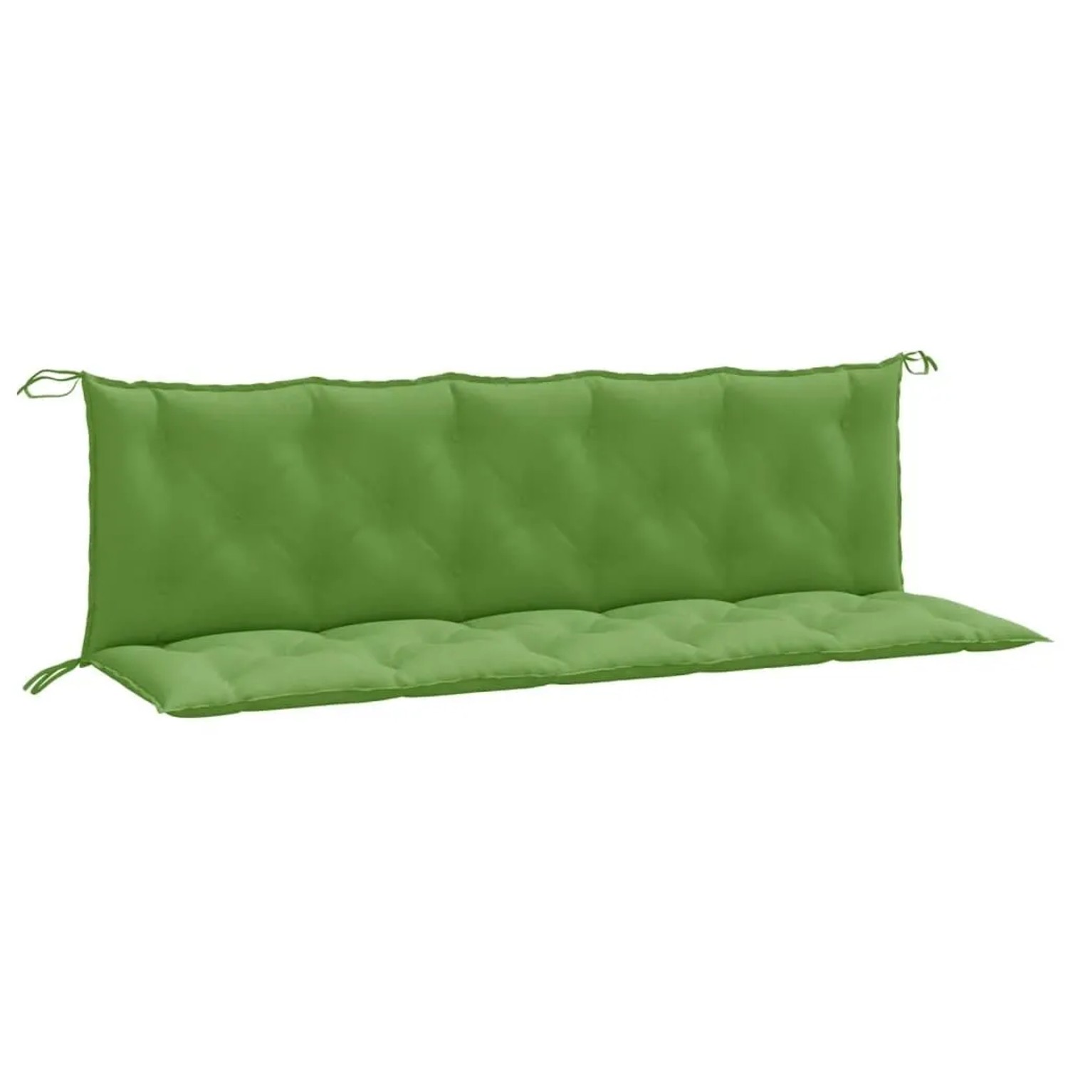 vidaXL Gartenbank-Auflagen 2 Stk Melange Grün 180x50x7 cm Stoff 4002624 günstig online kaufen