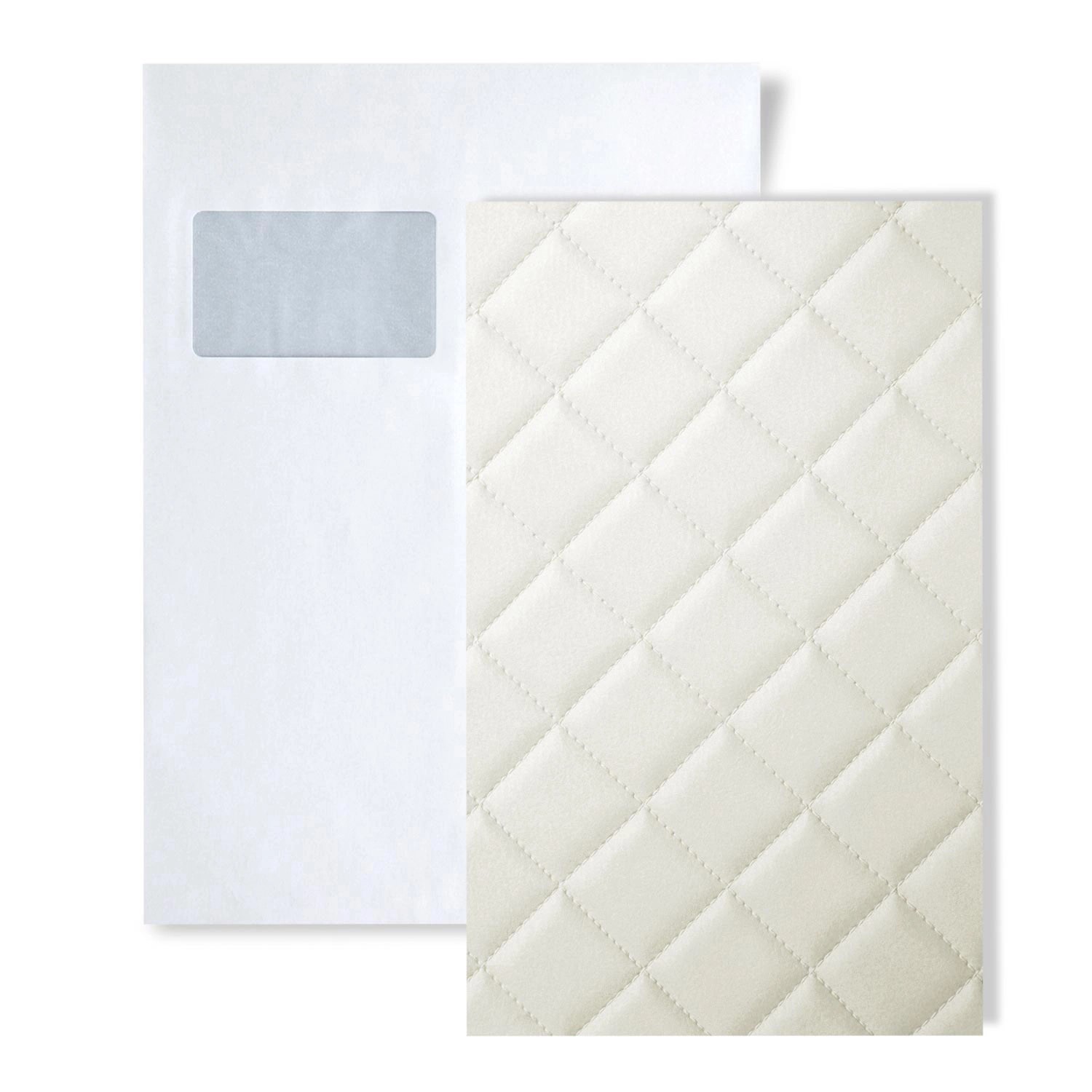 Wallface 1 MUSTERSTÜCK S-15041 DIN A5 Wandpaneel Muster ROMBO 40 BIANCO günstig online kaufen