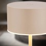 Brilo Akku-LED-Tischleuchte Kira Beige Ø 8 cm x 19 cm_3