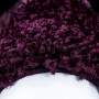 Detailaufnahme: Ayyildiz Hochflorteppich Life 1503 in Violett, flauschiger Flor.