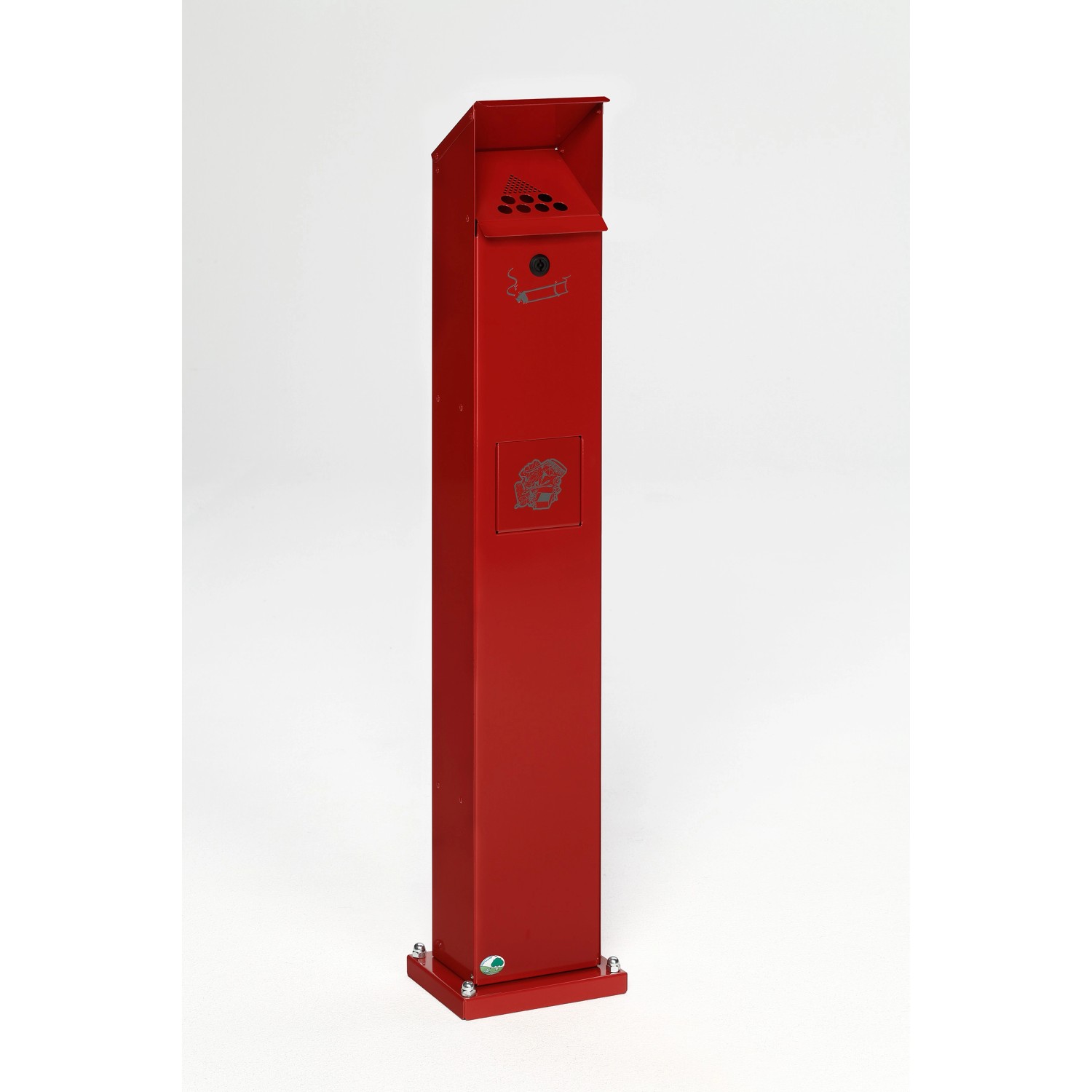 PROREGAL Kombiascher Standsäule Für Außenbereich HxBxT 115 x 18 x 15 cm Ver günstig online kaufen