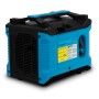 EBERTH 1000W Inverter Stromerzeuger, leiser Generator mit 2 USB-Anschlüssen und blau-schwarzem Gehäuse.