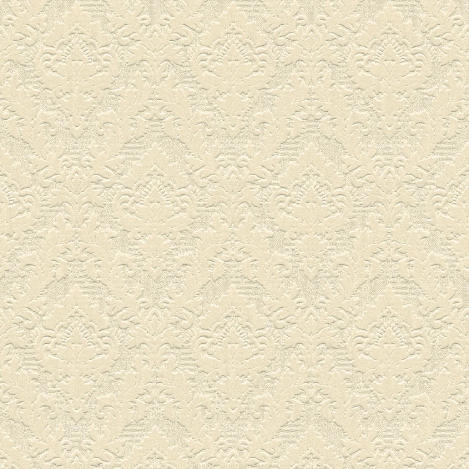 PROFHOME 335821-GU Barock Tapete Ornament Matt Beige 0,52 m x 10,05 m 5,22 günstig online kaufen