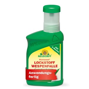 Neudorff Wespenfallen Lockstoff, 250ml Flasche, gebrauchsfertig für bis zu 6 Wochen.