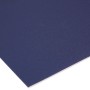 Blauer PVC-Bodenbelag Primaflor Expotop, strapazierfähig und schalldämmend.