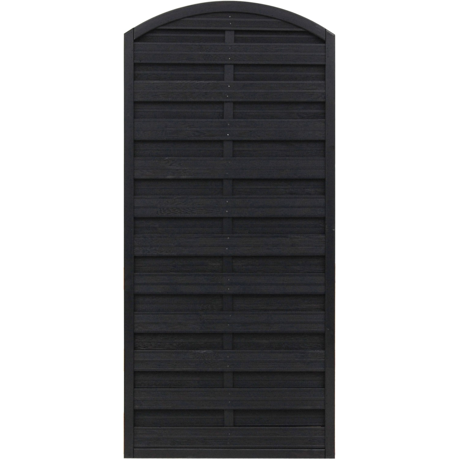Sichtschutzzaun Element München Anthrazit 180/195 cm x 90 cm FSC®