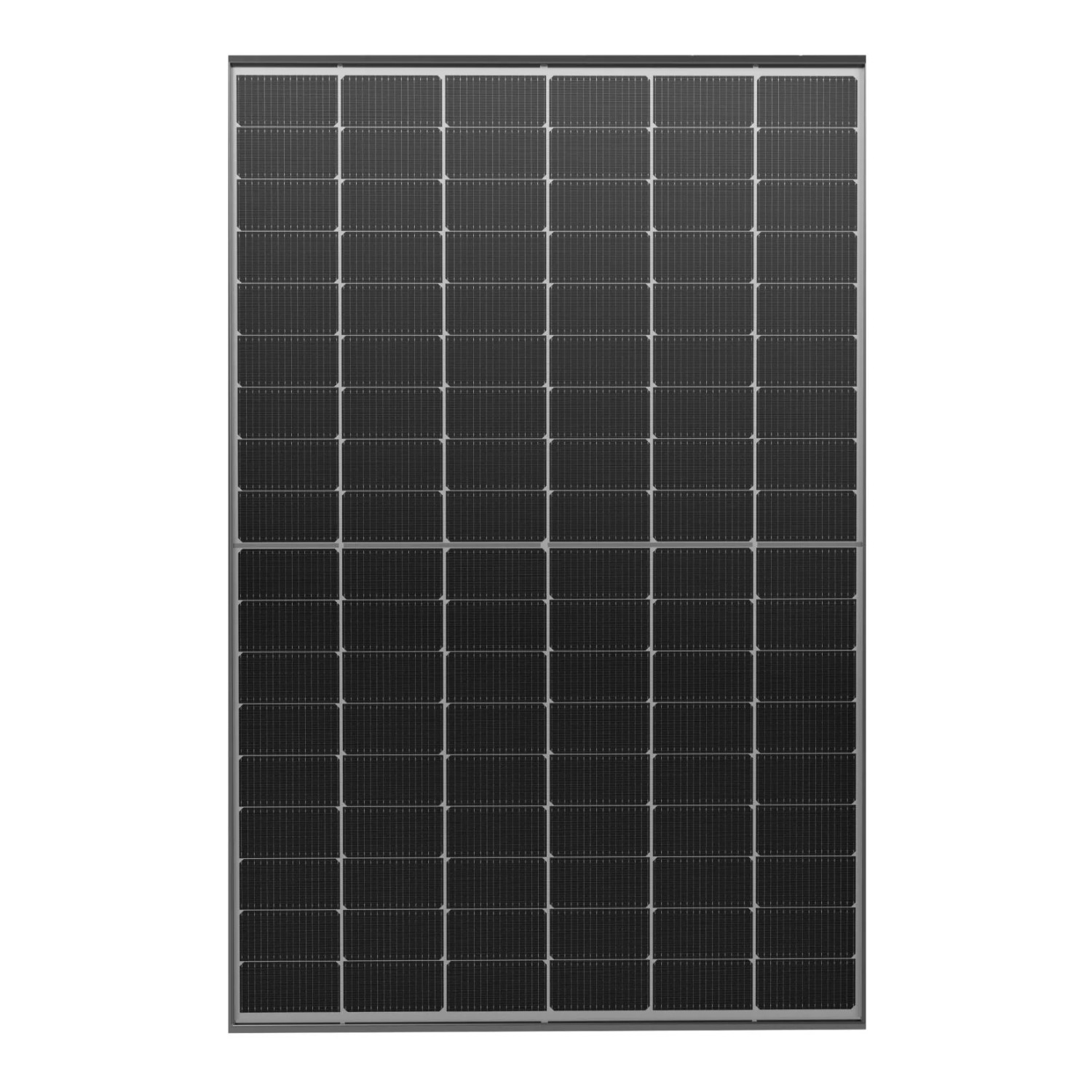 Solakon 450W PV Modul Full Black - Bifazial Glas-Glas N-Type Solarpanel f. Balkonkraftwerk & Dach