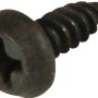 Detailaufnahme einer schwarzen Verbindungsschraube 3,9 x 13 mm für abgehängte Decken.