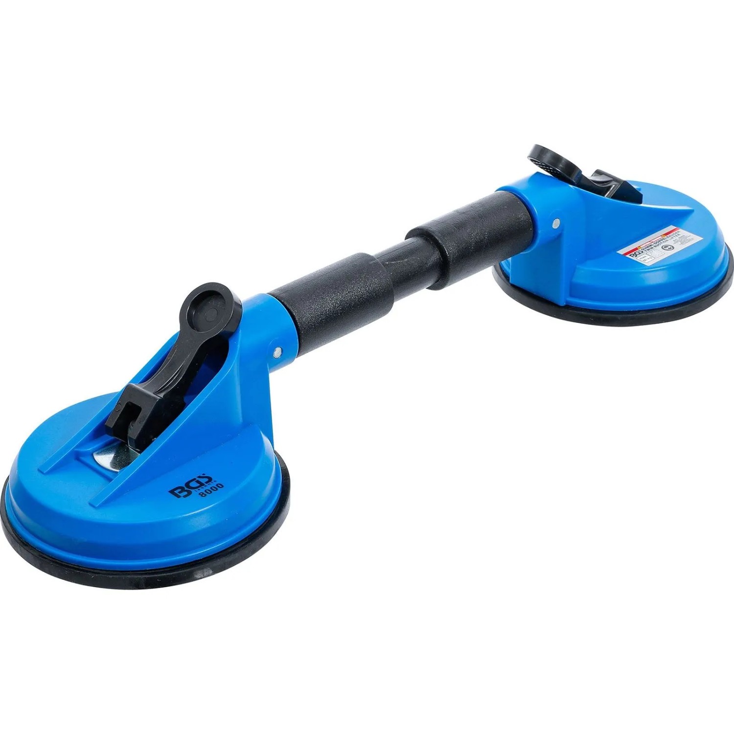 BGS Gummi Doppelsauger ABS Mit Flexiblen Köpfen Ø 120 Mm 390 Mm 8000