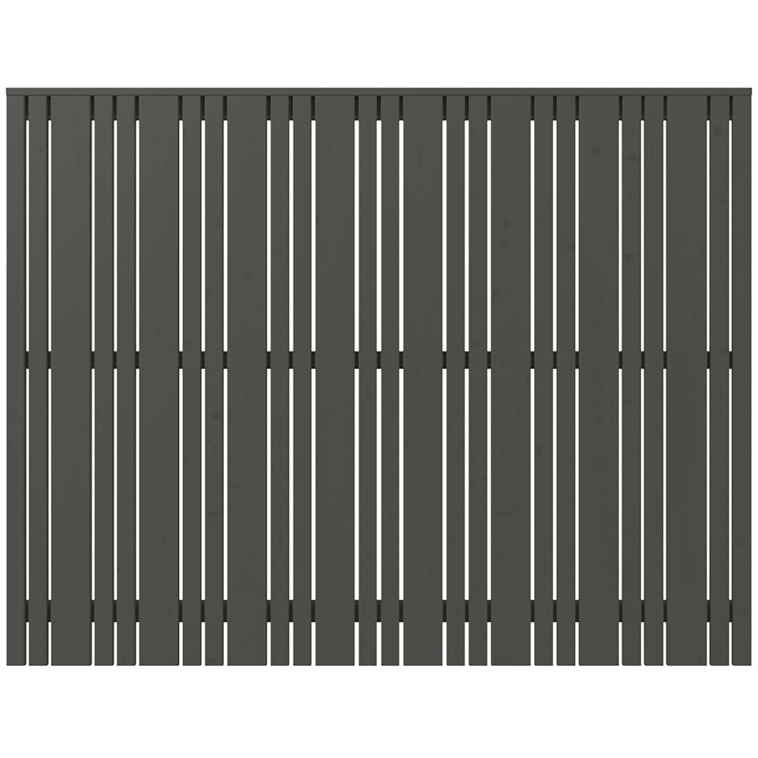 Sichtschutzzaun Tangent Nadelholz Umbragrau 180 cm x 140 cm günstig online kaufen