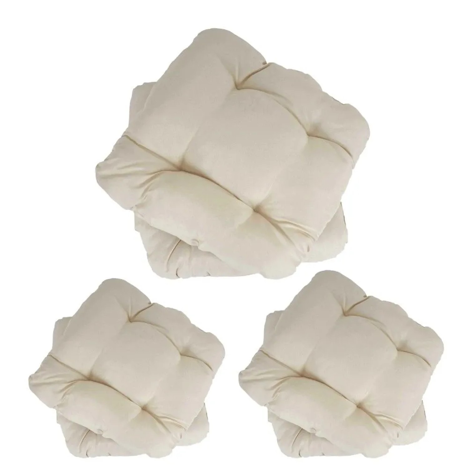 MCW Sitzkissen Milano 6er-Set Creme