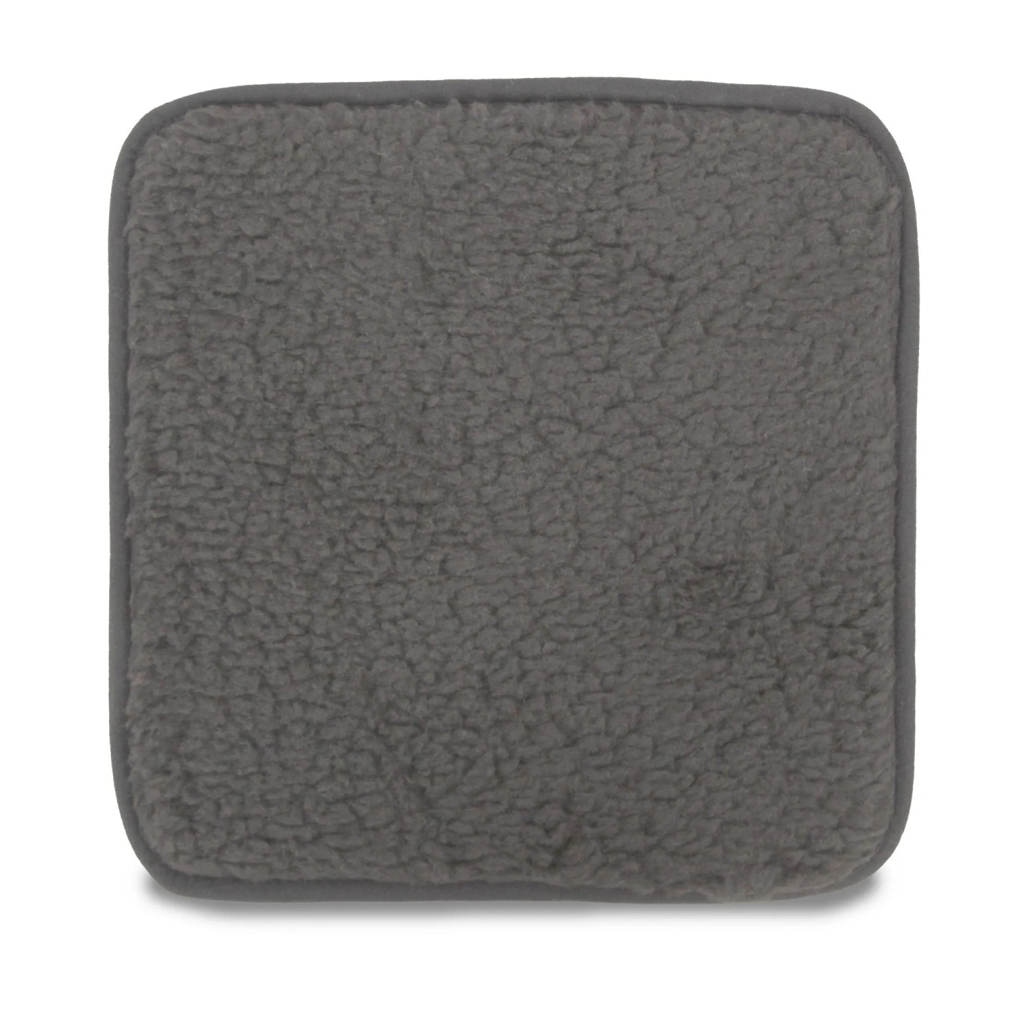 Bestlivings Stuhlkissen Lammflor Optik 37x37 cm Grau