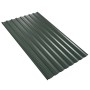 Weckman Trapezblech W20 in Nadelgrün, 1500x1135x0,5 mm. Dachblech für Carport & Garage.