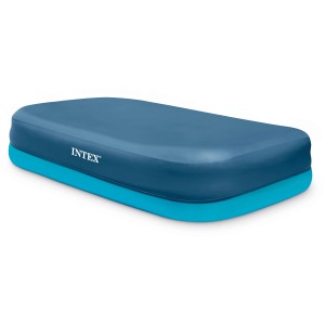 Intex Abdeckplane für Family Pool, blau, 183x305 cm, Schutz vor Schmutz.