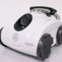 Interline Poolroboter King Crab 5210, weiß, mit Rädern und Kabel. Reinigt Pools bis 7x3,5m.
