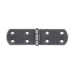 Alberts Duravis Kistenband Schwarzdiamant, duplexbeschichtet, 135x35x2mm, Stahl mit Schraublöchern.