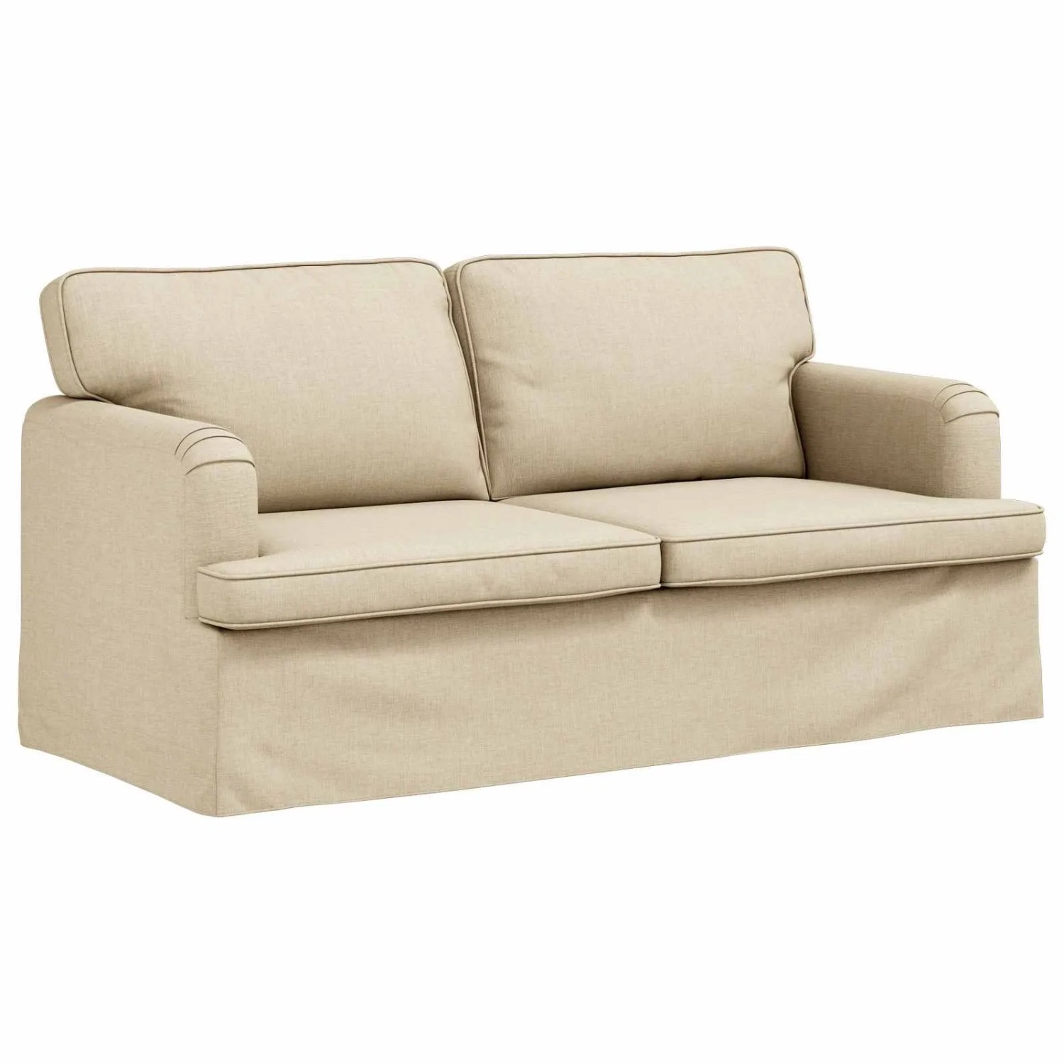 vidaXL Sofa Creme 142 x 80 x 85 cm Stoff 42024495