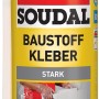 Soudal Baustoffkleber B2 mit Genius Gun, 500ml Dose, ideal zum Kleben von Baustoffen.
