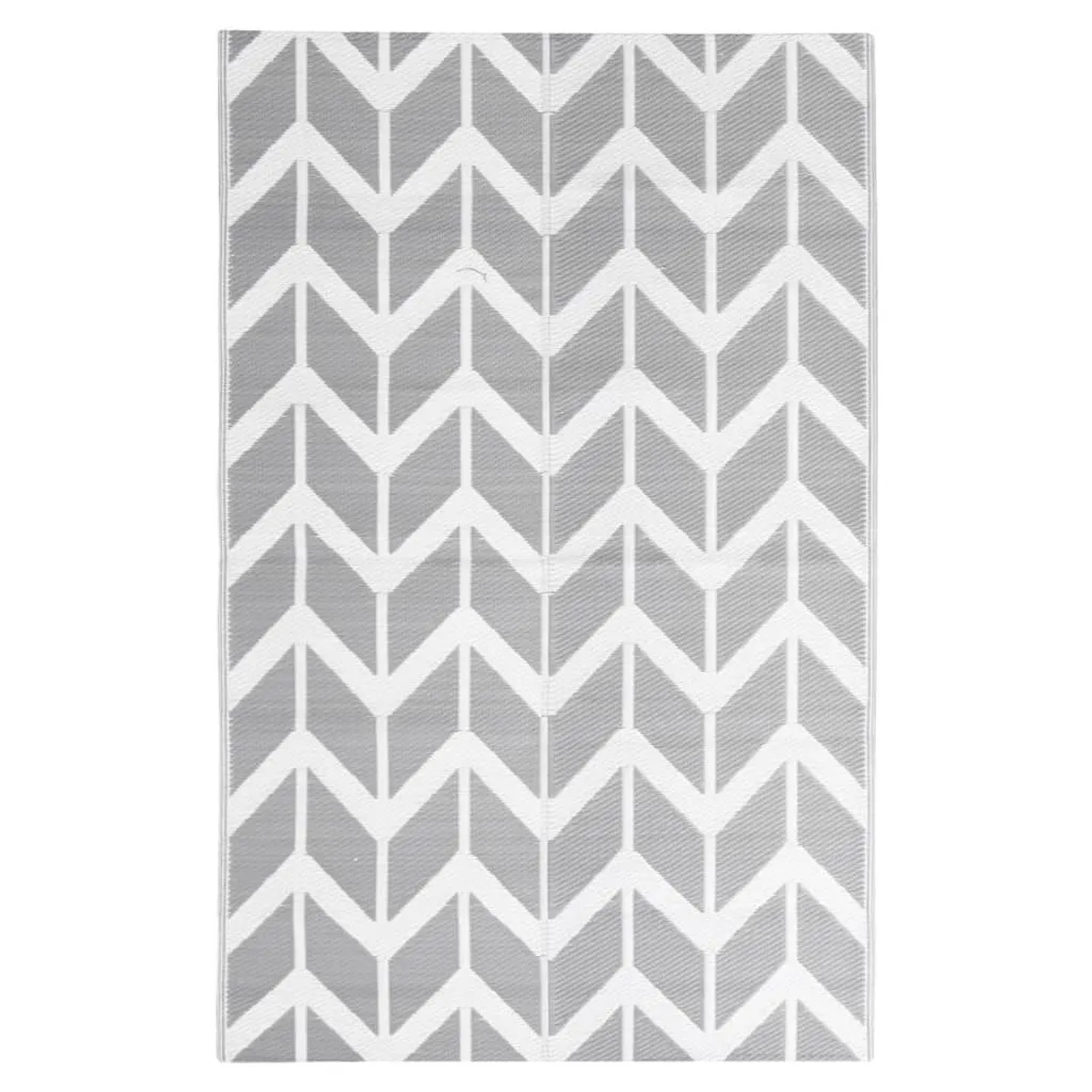 vidaXL Outdoor-Teppich ARAKIL Grau 190x290 cm PP 316952