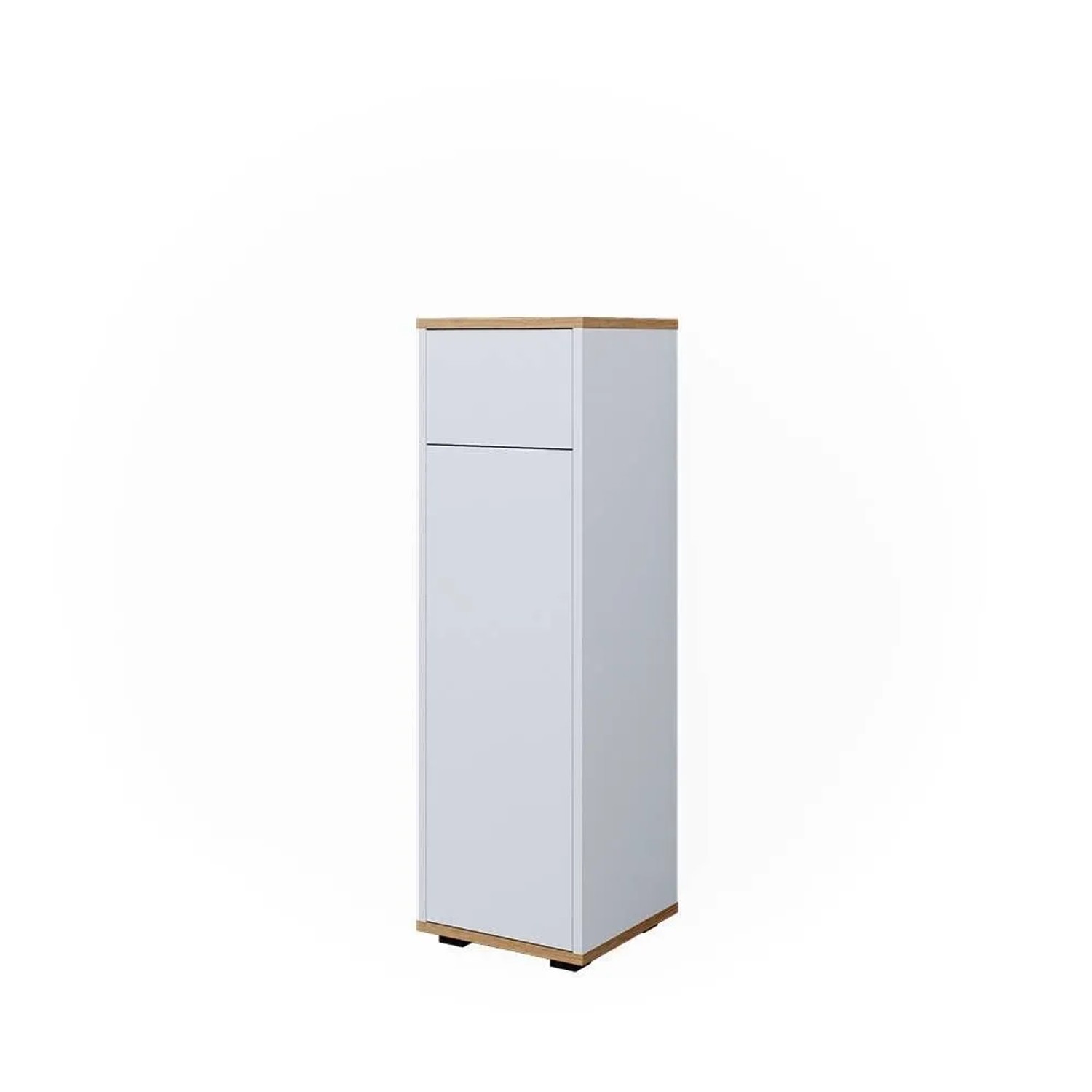 Vicco Midischrank Didi Weiß Artisan 30 x 97 mit Schublade