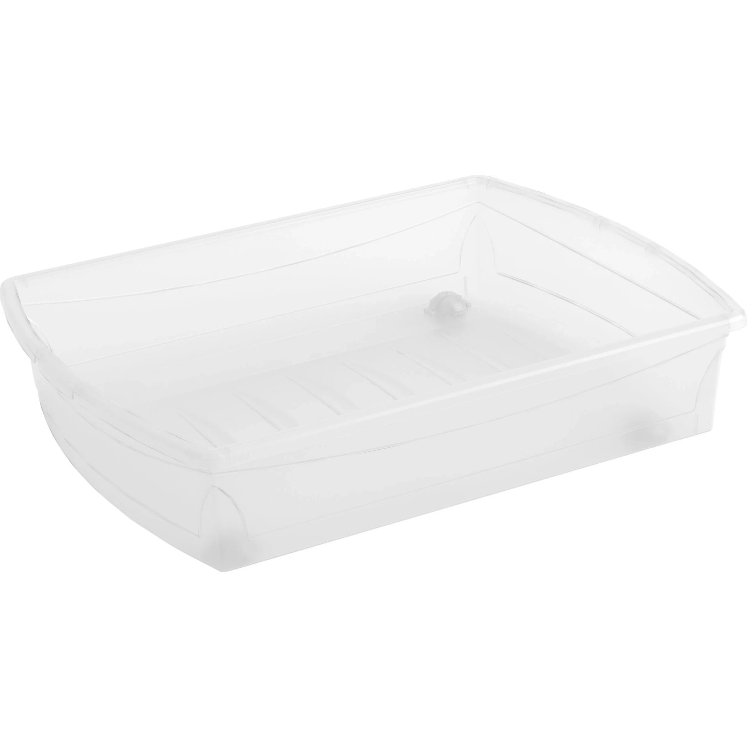 Kiddream 4 Stück 10 Liter Aufbewahrungsboxen – Transparente Kunststoff-Boxen Mit Deckel, Stapelbar