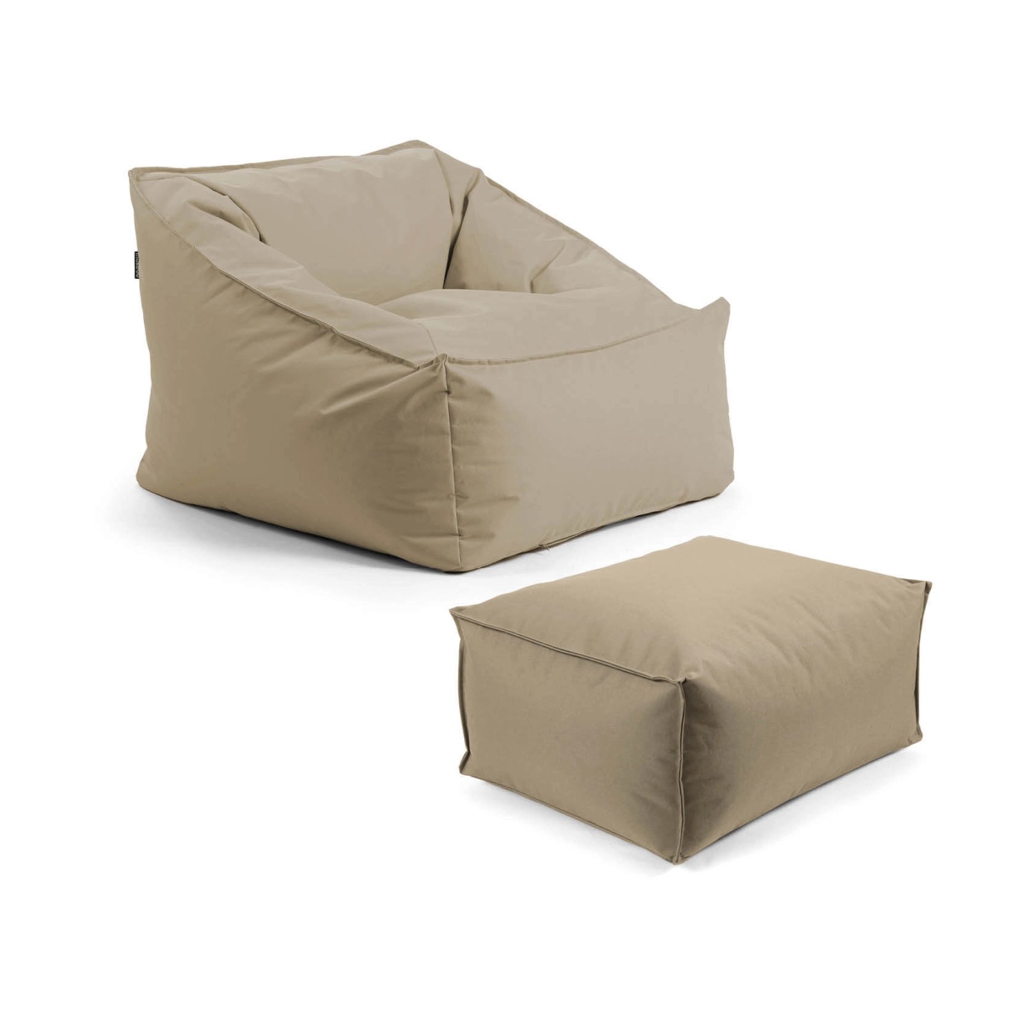 mokebo Gartensessel mit Pouf Der Sunnyboy Bean Bag oder Outdoor Sitzsack mi günstig online kaufen