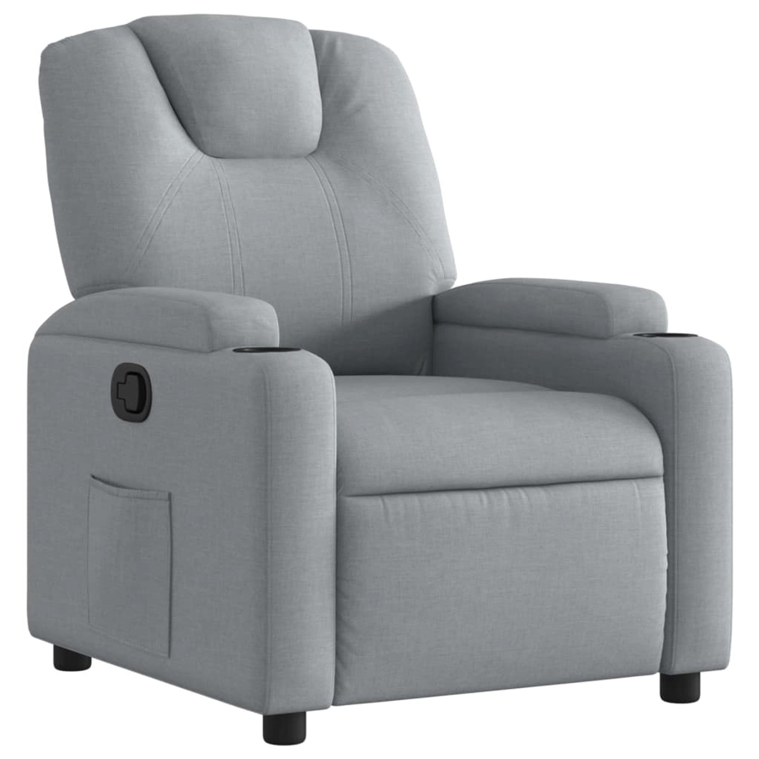 vidaXL Relaxsessel Hellgrau Stoff 3205508 günstig online kaufen