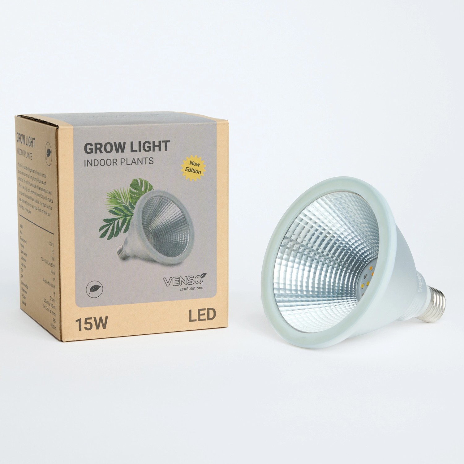 Venso E27 LED-Pflanzenlampe Indoor Plants 15 W