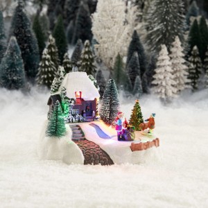 Luville Collectables Village House 1162760 batteriebetrieben mehrfarbig