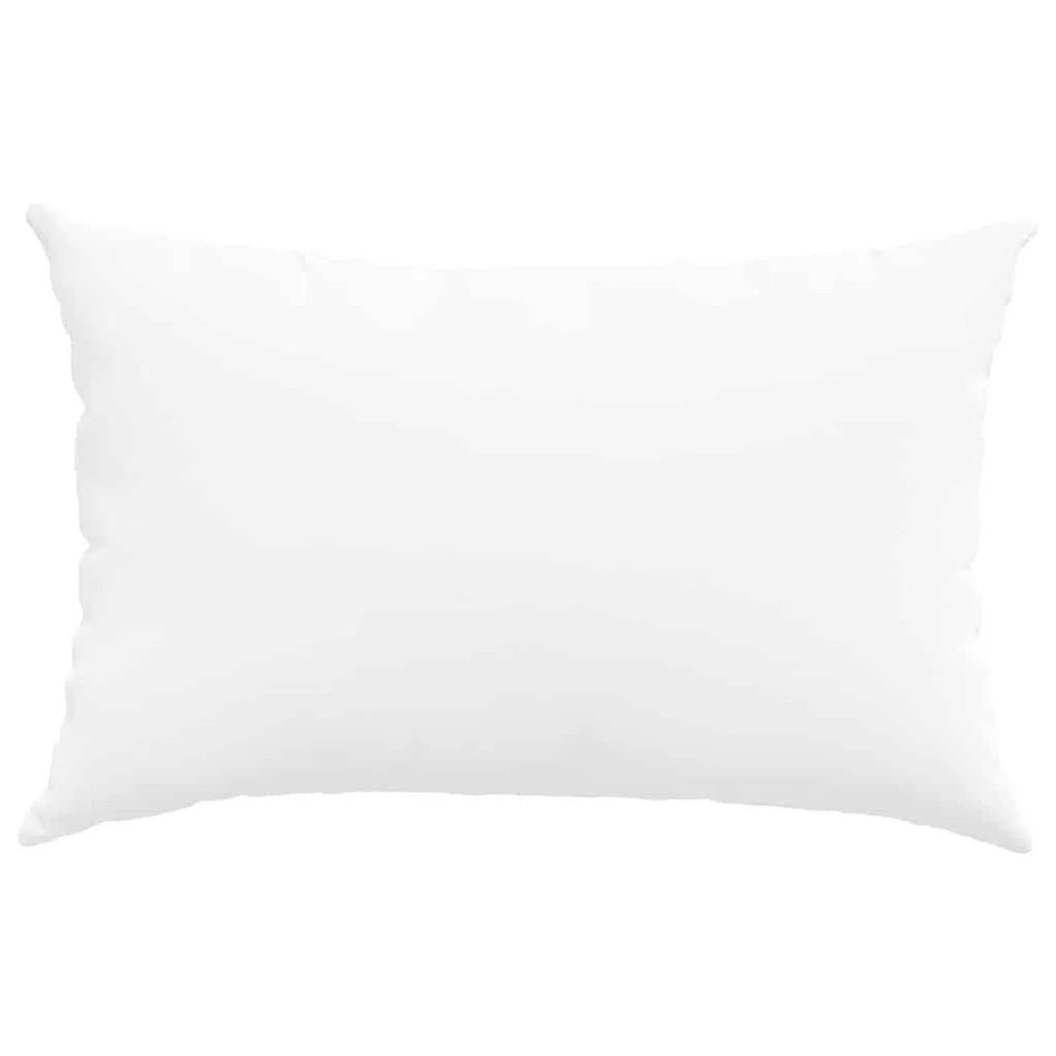 Weißes, rechteckiges vidaXL Sofakissen aus Stoff, 60x40 cm. Ideal für Wohnzimmer und Schlafzimmer.