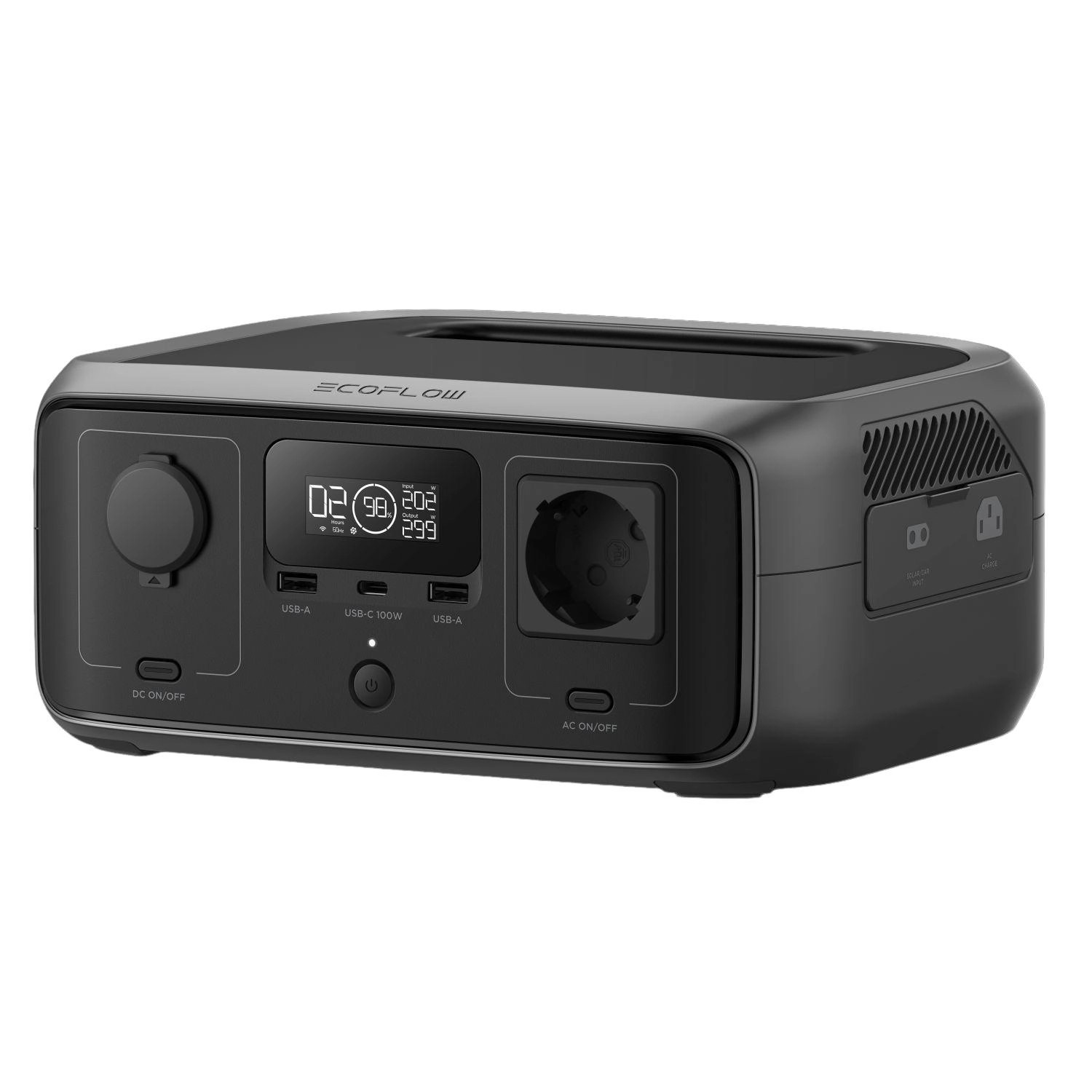 Ecoflow Powerstation River 3 Schwarz 245 Wh