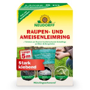 Neudorff Raupen- und Ameisenleimring 5 m, insektizidfrei zum Schutz von Obst- und Ziergehölz.