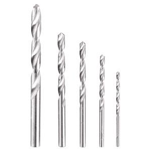 Einhell Bohrer-Set: 5 Stahlbohrer in verschiedenen Größen für Schlagbohrmaschinen.