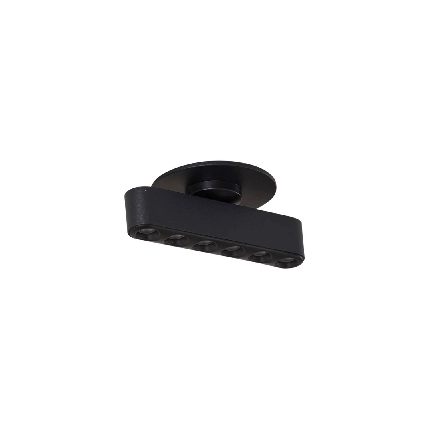 Lindby LED Deckenleuchte Eldrin 10025821 Modern in Schwarz aus Aluminium 1- günstig online kaufen