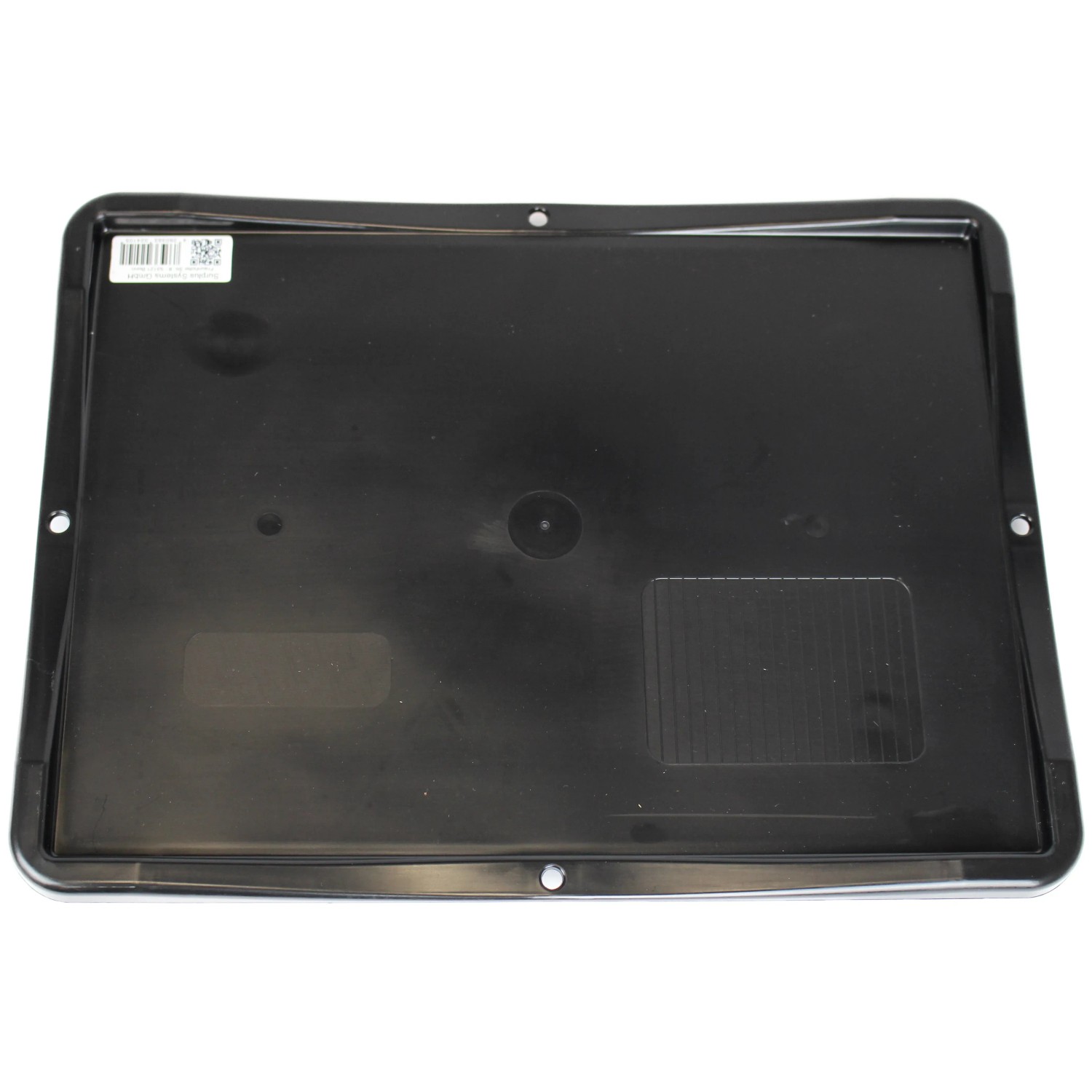 Schwarzer Deckel für Eurobox-System Box 40x30 cm, passend für Aufbewahrungsboxen.