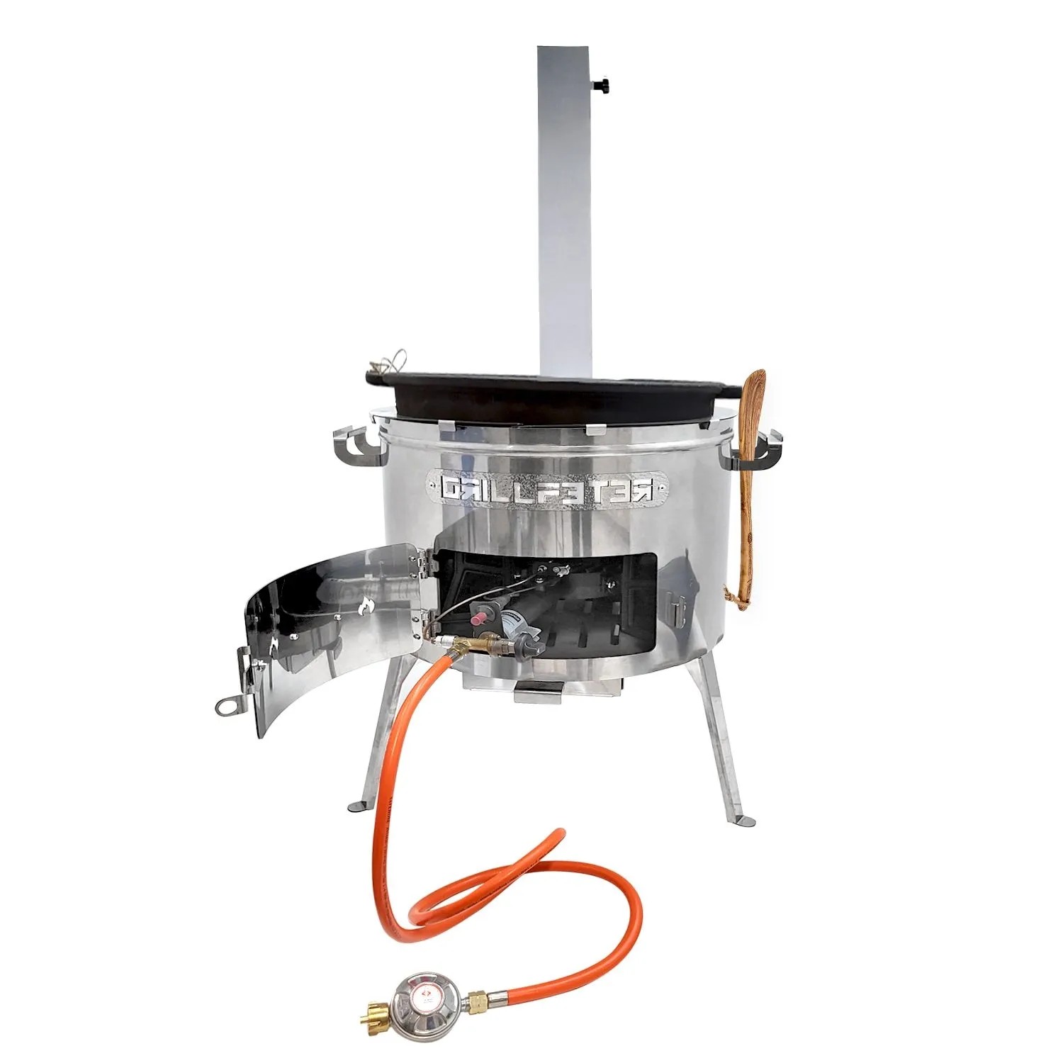 Grillpeter Utschak Set MultiFlame mit Kazan 18L aus Gusseisen günstig online kaufen