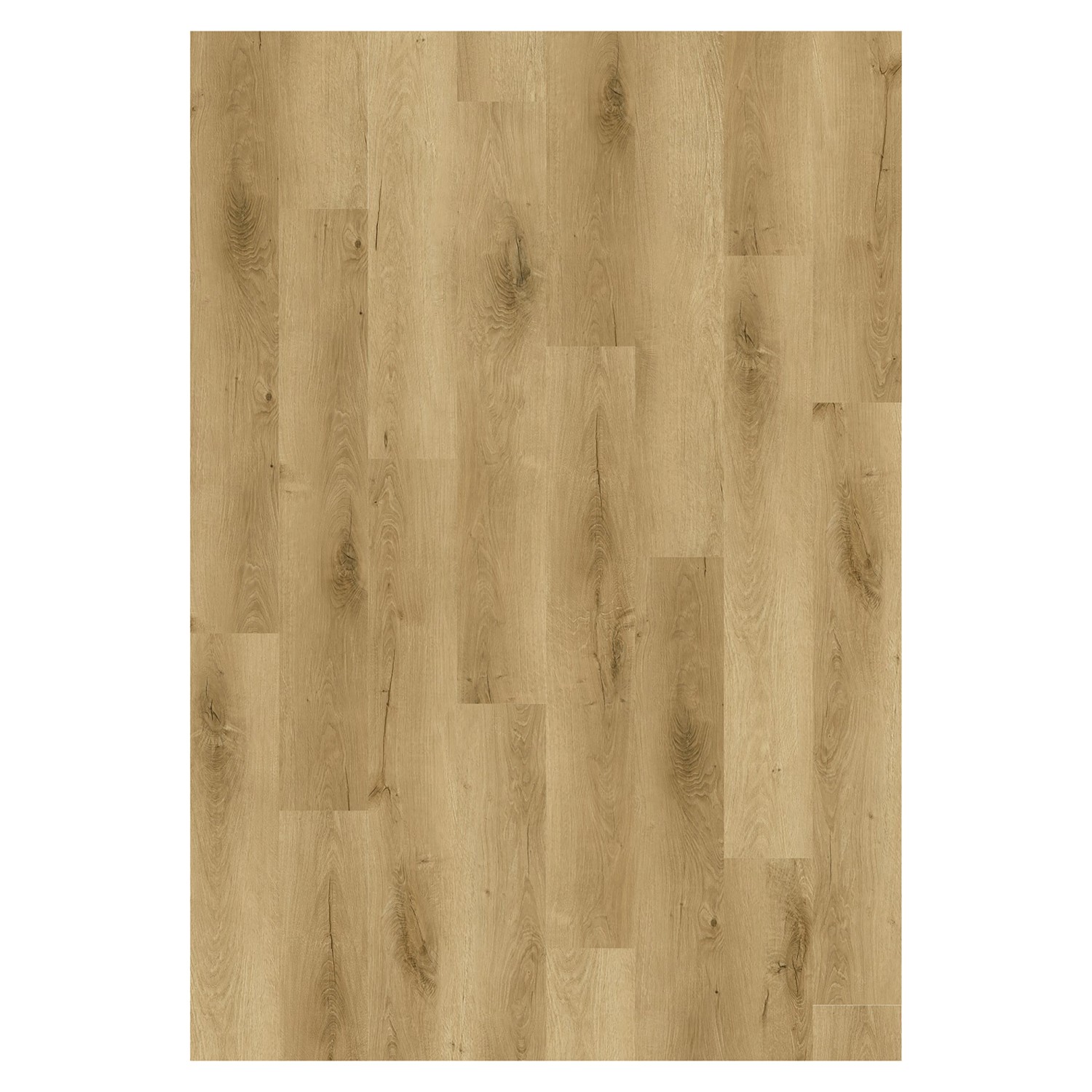 Vinylboden Avila Eiche Mittel, 3,5 mm Klick-System. Holzoptik, ideal für Fußbodenheizung & Feuchträume.