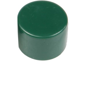 Grüne Floraworld Pfostenkappe, 3,4 cm, für Zäune und Sichtschutz.