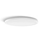 Runde, weiße Philips Hue LED Deckenleuchte Tento White & Color Ambiance XL mit Ø 54,2 cm.